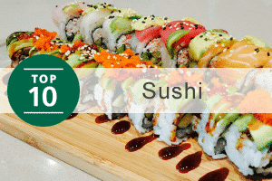 Top 10 Sushi Restaurants