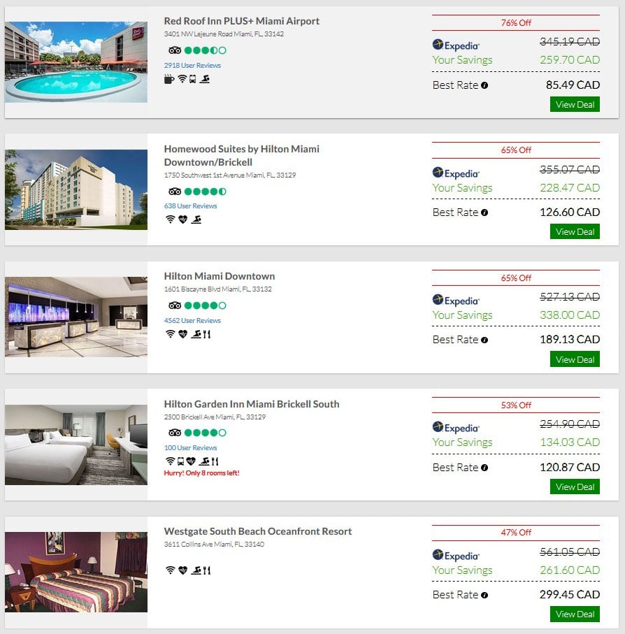 Miami Hotel Discounts